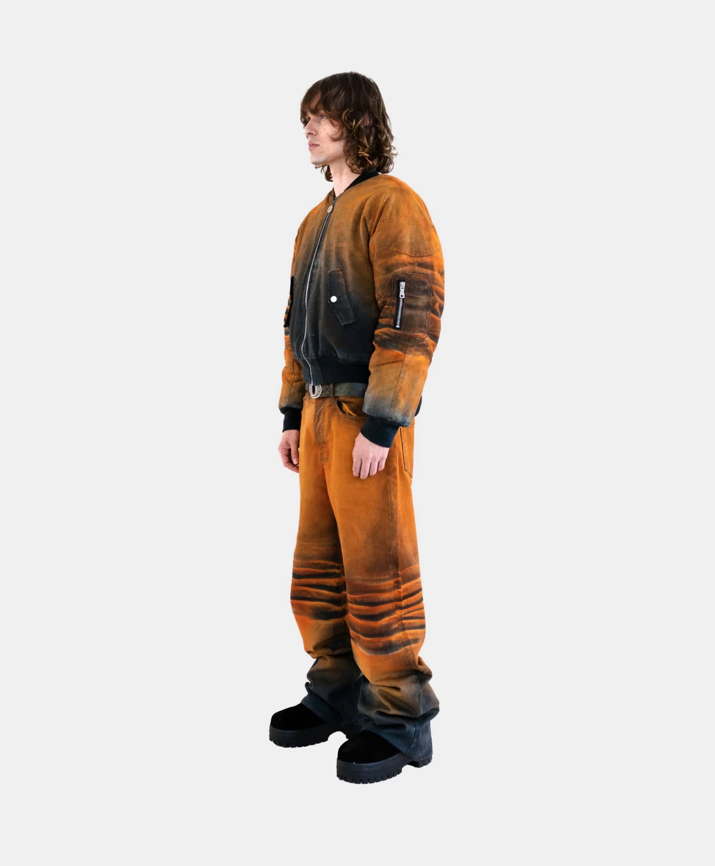 𝐎𝐑𝐀𝐍𝐆𝐄 𝐎𝐕𝐄𝐑𝐃𝐘𝐄𝐃 𝐃𝐄𝐍𝐈𝐌 𝐑𝐄𝐕𝐄𝐑𝐒𝐈𝐁𝐋𝐄 𝐉𝐀𝐂𝐊𝐄𝐓
