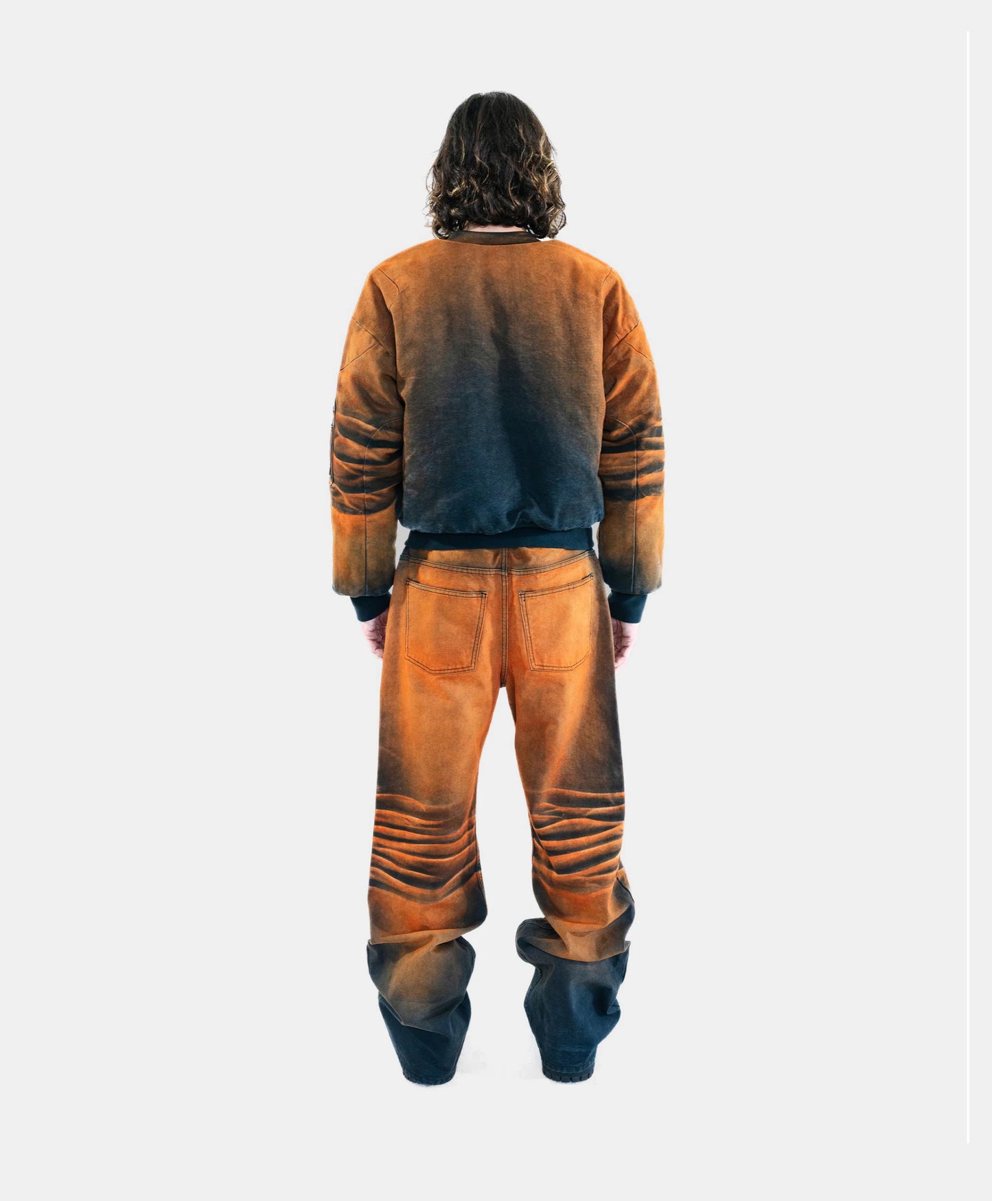 𝐎𝐑𝐀𝐍𝐆𝐄 𝐎𝐕𝐄𝐑𝐃𝐘𝐄𝐃 𝐃𝐄𝐍𝐈𝐌 𝐑𝐄𝐕𝐄𝐑𝐒𝐈𝐁𝐋𝐄 𝐉𝐀𝐂𝐊𝐄𝐓